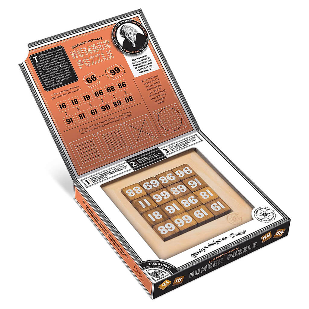 Einstein's Number Puzzle - Professor Puzzle (Einstein Collection)