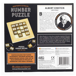 Einstein's Number Puzzle - Professor Puzzle (Einstein Collection)