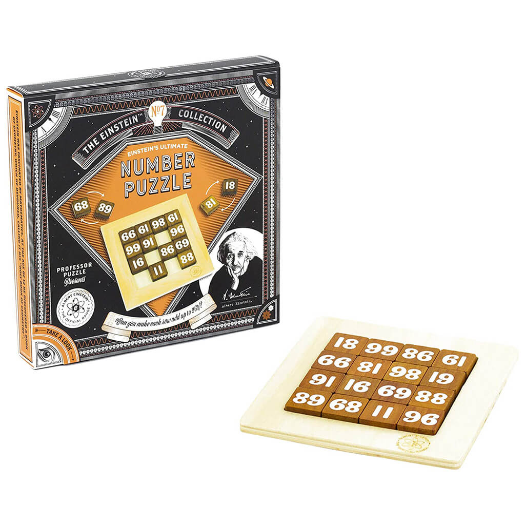 Einstein's Number Puzzle - Professor Puzzle (Einstein Collection)