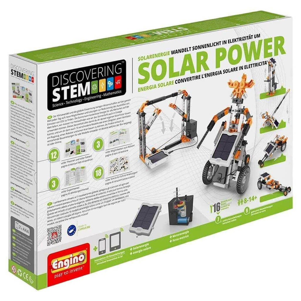 Discovering STEM Solar Power Construction Kit - Engino