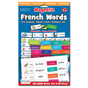 French Words Magnetic Learning - Fiesta Crafts