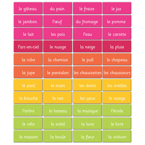 French Words Magnetic Learning - Fiesta Crafts