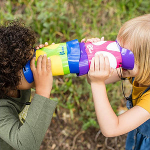 GeoSafari Jr. Kidnoculars Children's Binoculars (Pink) - Educational Insights