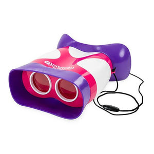 GeoSafari Jr. Kidnoculars Children's Binoculars (Pink) - Educational Insights