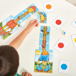 Giraffes in Scarves Counting and Colour Matching Game - Steam Rocket