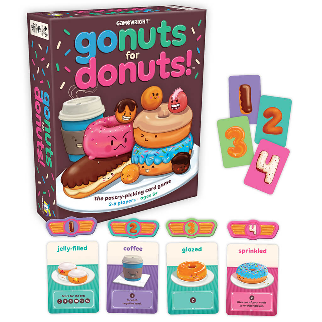 Go Nuts for Donuts! Card Game - Gamewright