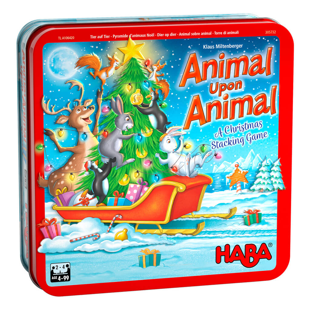 Animal Upon Animal: A Christmas Stacking Game - Haba