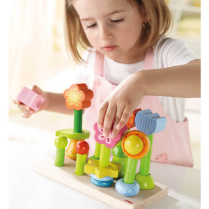 Flower Garden Pegging Game Wooden Toy - Steam Rocket