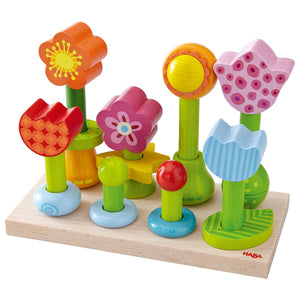 Flower Garden Pegging Game Wooden Toy - Steam Rocket