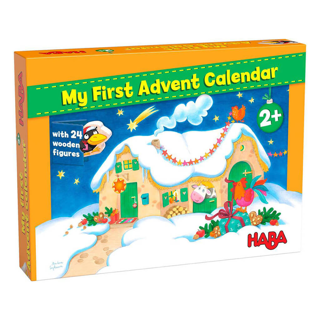 My First Advent Calendar with Wooden Stacking Figures - Haba