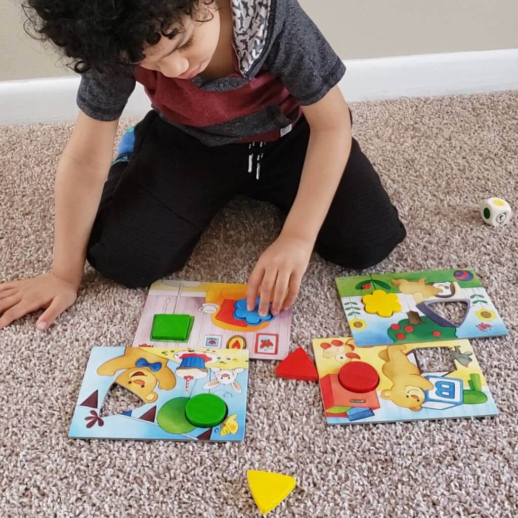 Teddy's Colours and Shapes (My Very First Games) - Haba