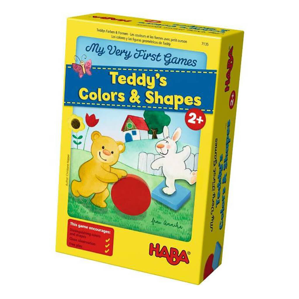 Teddy's Colours and Shapes (My Very First Games) - Haba