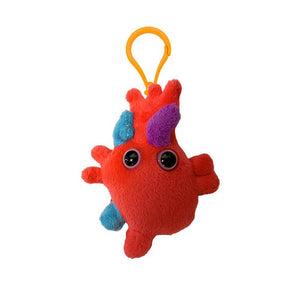 Heart Key Ring - Giant Microbes