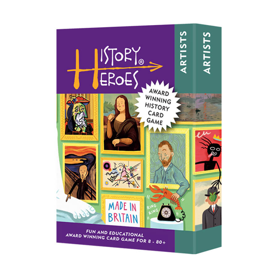 History Heroes Card Game: Artists