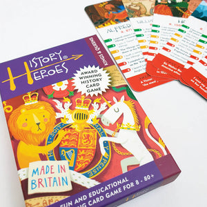 History Heroes Card Game: Kings & Queens