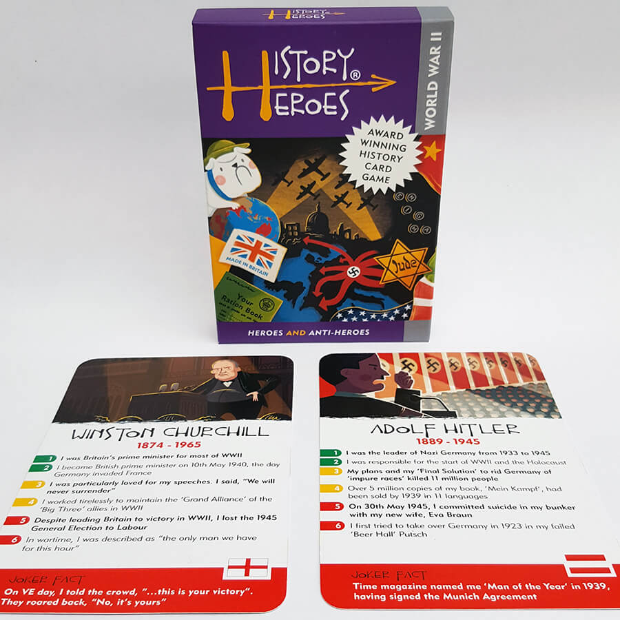 History Heroes Card Game: World War Two