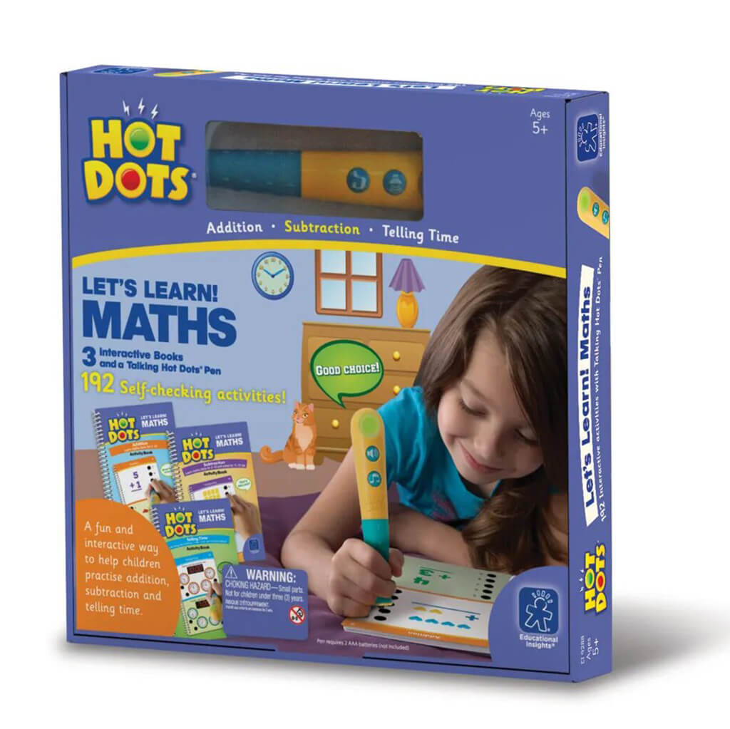 Hot Dots Let's Learn Maths Set - Educational Insights