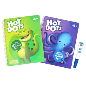 Hot Dots Learn at Home Reading & Maths Set 1 - Learning Resources