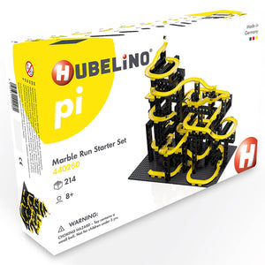 Hubelino Pi Marble Run Starter Set (214 Piece) - Hubelino