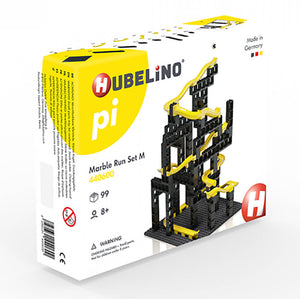 Hubelino Pi Marble Run M Medium Set (99 Piece) - Hubelino