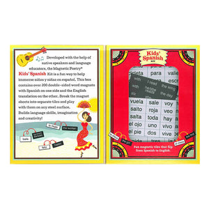 Kids' Spanish Kit - Magnetic Poetry Kids