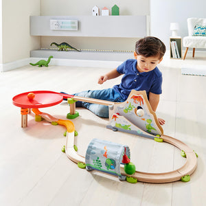 Kullerbu Wooden Ball Track - Dragonland - Steam Rocket