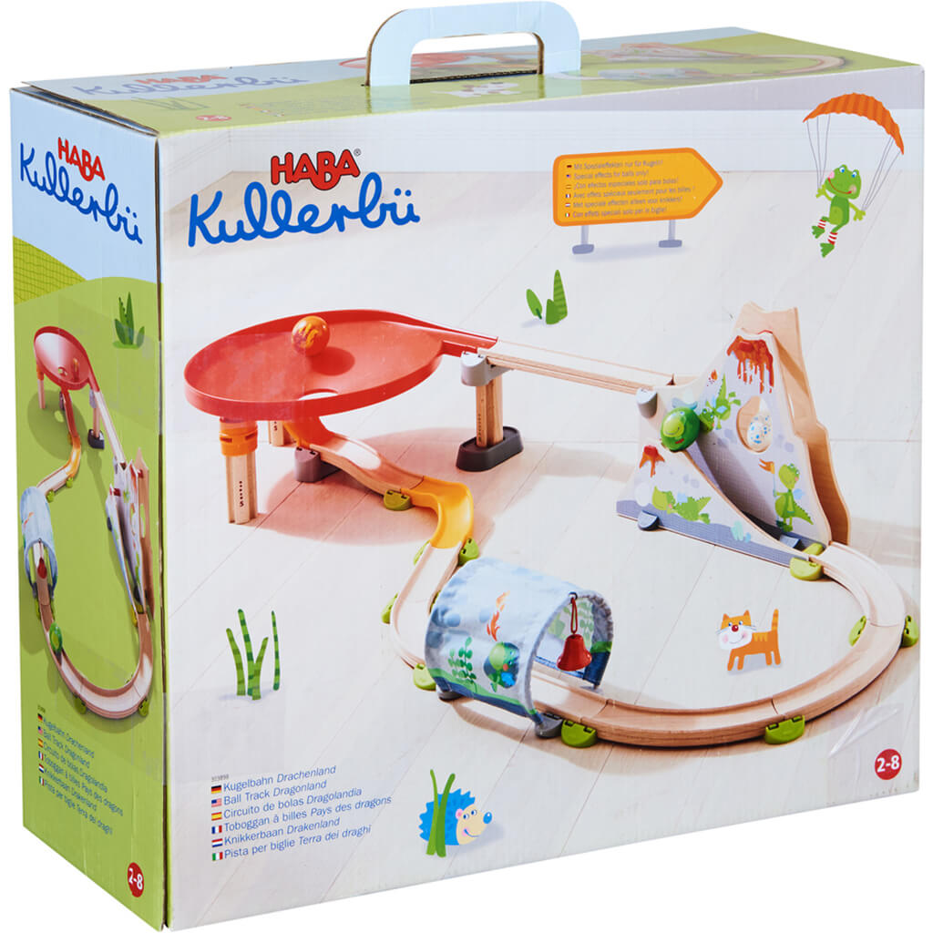 Kullerbu Wooden Ball Track - Dragonland - Steam Rocket