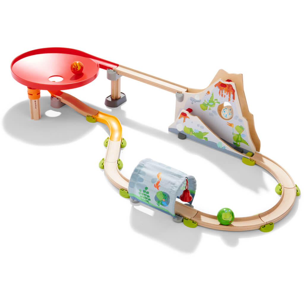 Kullerbu Wooden Ball Track - Dragonland - Steam Rocket