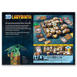 Labyrinth 3D Board Game - Steam Rocket