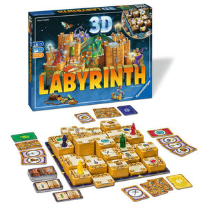 Labyrinth 3D Board Game - Steam Rocket