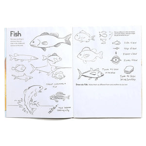 Learn to Draw Animals Book - eeBoo