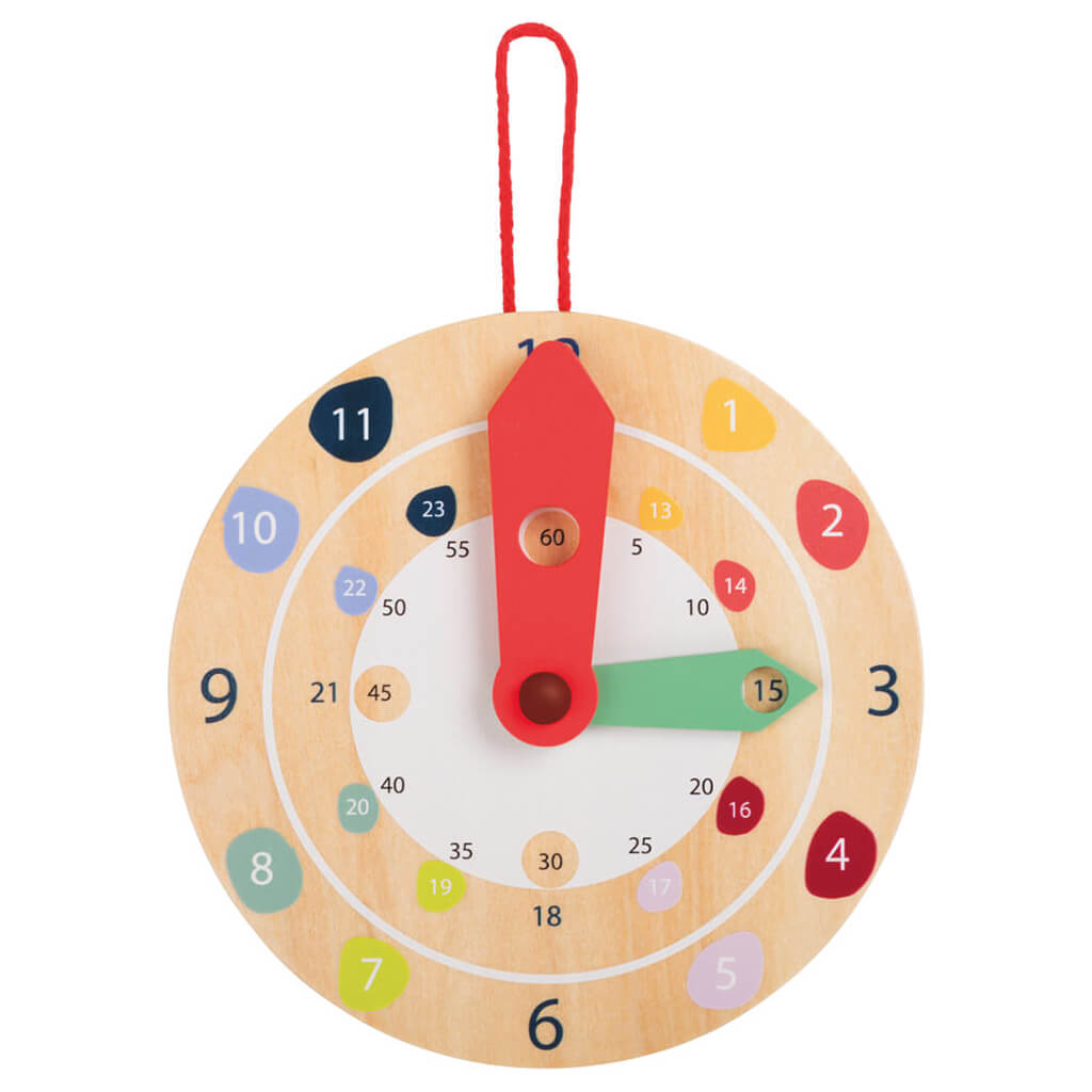 Wooden Learning Clock - Small Foot