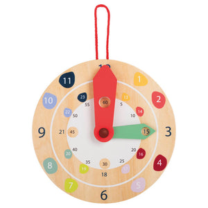 Wooden Learning Clock - Small Foot