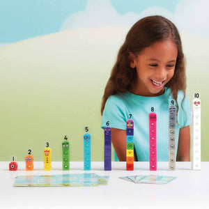 Numberblocks Mathlink Maths Cubes 1-10 Early Years Activity Set - Steam Rocket