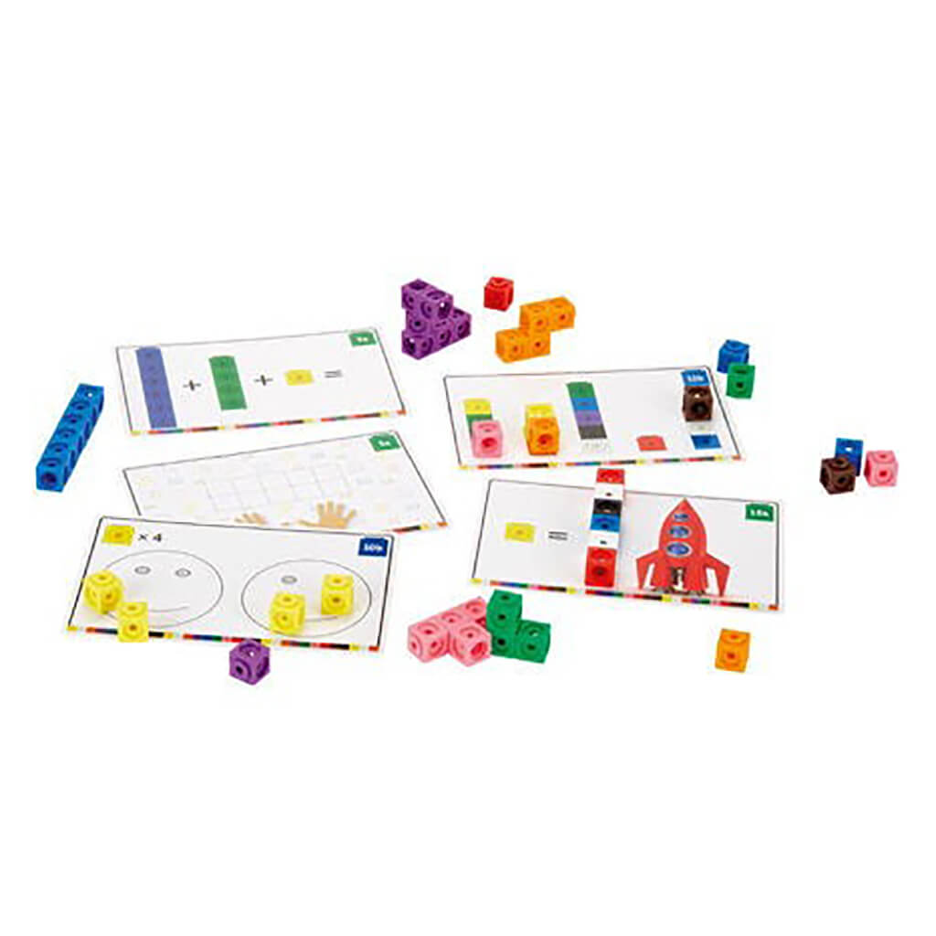Mathlink Maths Cubes Activity Set - Steam Rocket