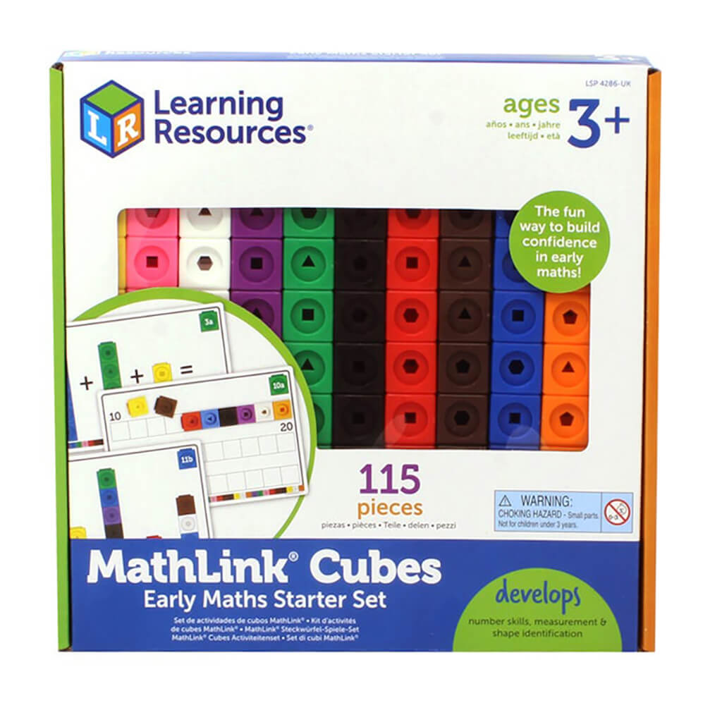 Mathlink Maths Cubes Activity Set - Steam Rocket