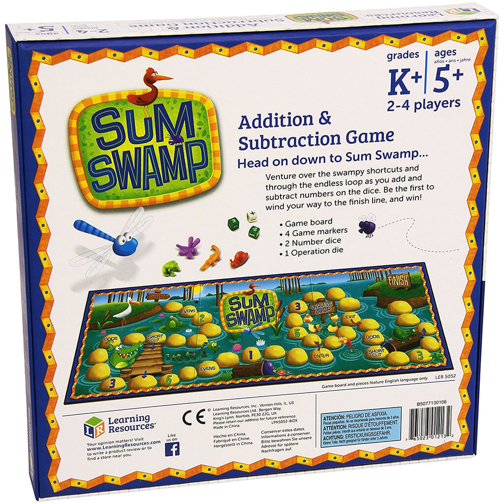 Sum Swamp Addition & Subtraction Game - Steam Rocket