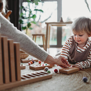 Number Counting Blocks Wooden Learning Resource - The Little Coach House