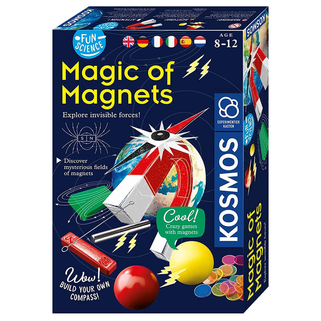 Magic Of Magnets Fun Science Experiment Kit - Steam Rocket