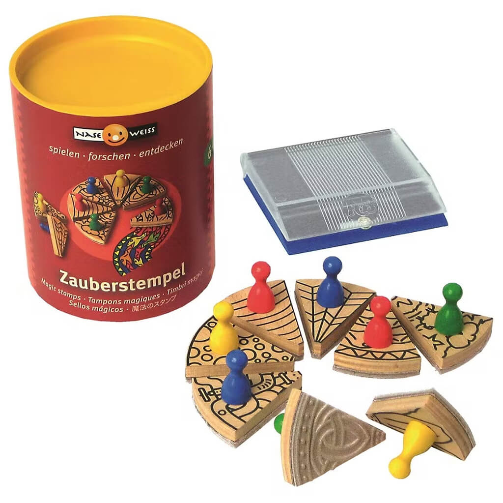 Magic Stamp Wooden Craft Set - Naseweiss