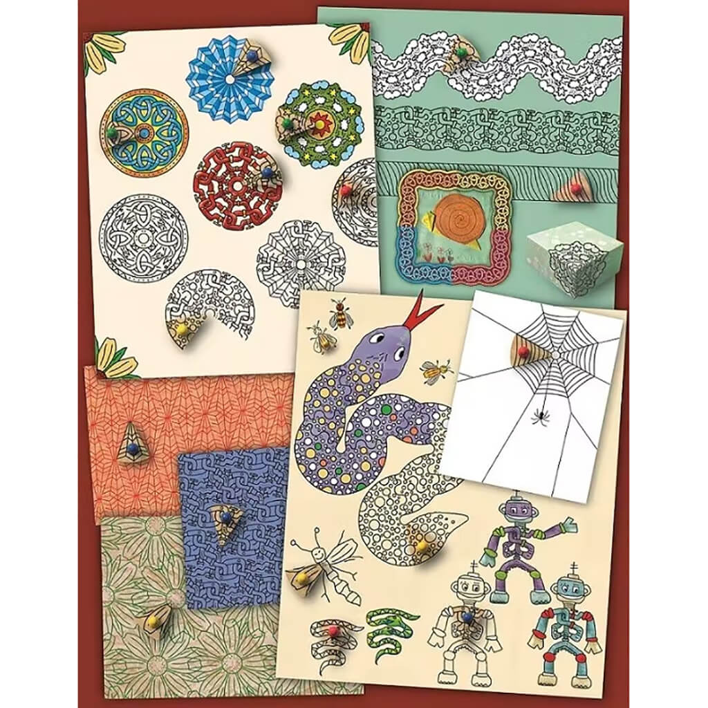 Magic Stamp Wooden Craft Set - Naseweiss