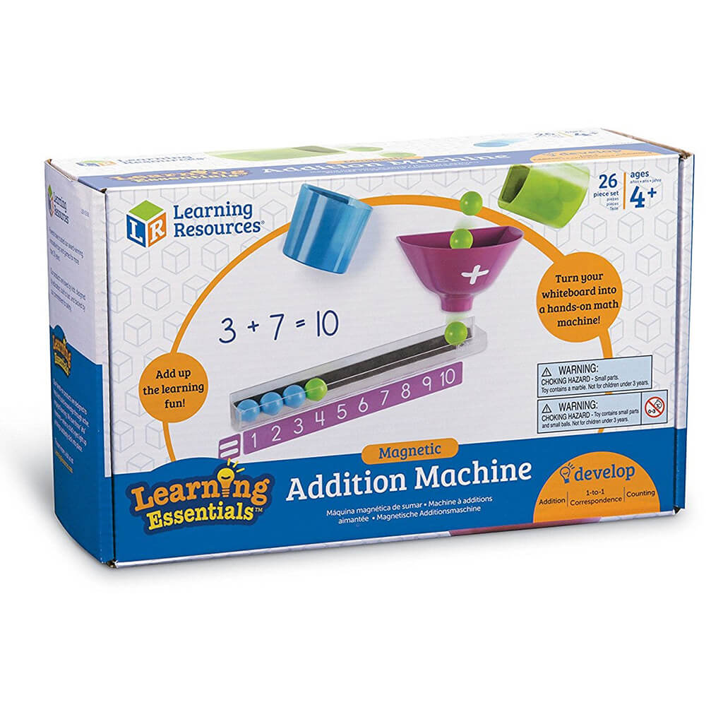 Magic Adding Machine Magnetic Addition Machine Maths Resource - Learning Resources - Steam ...