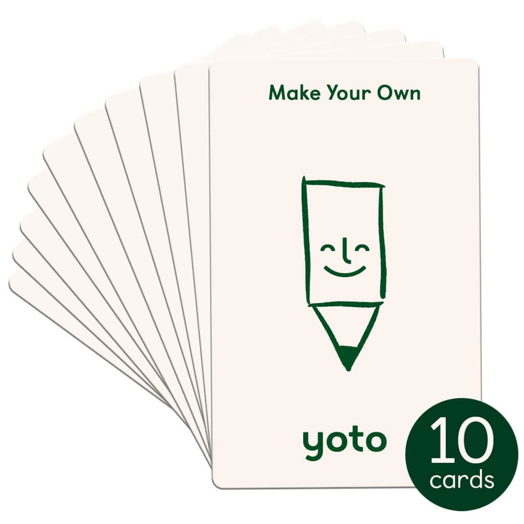Make Your Own Cards for Yoto Player / Mini - Yoto (Pack of 10)
