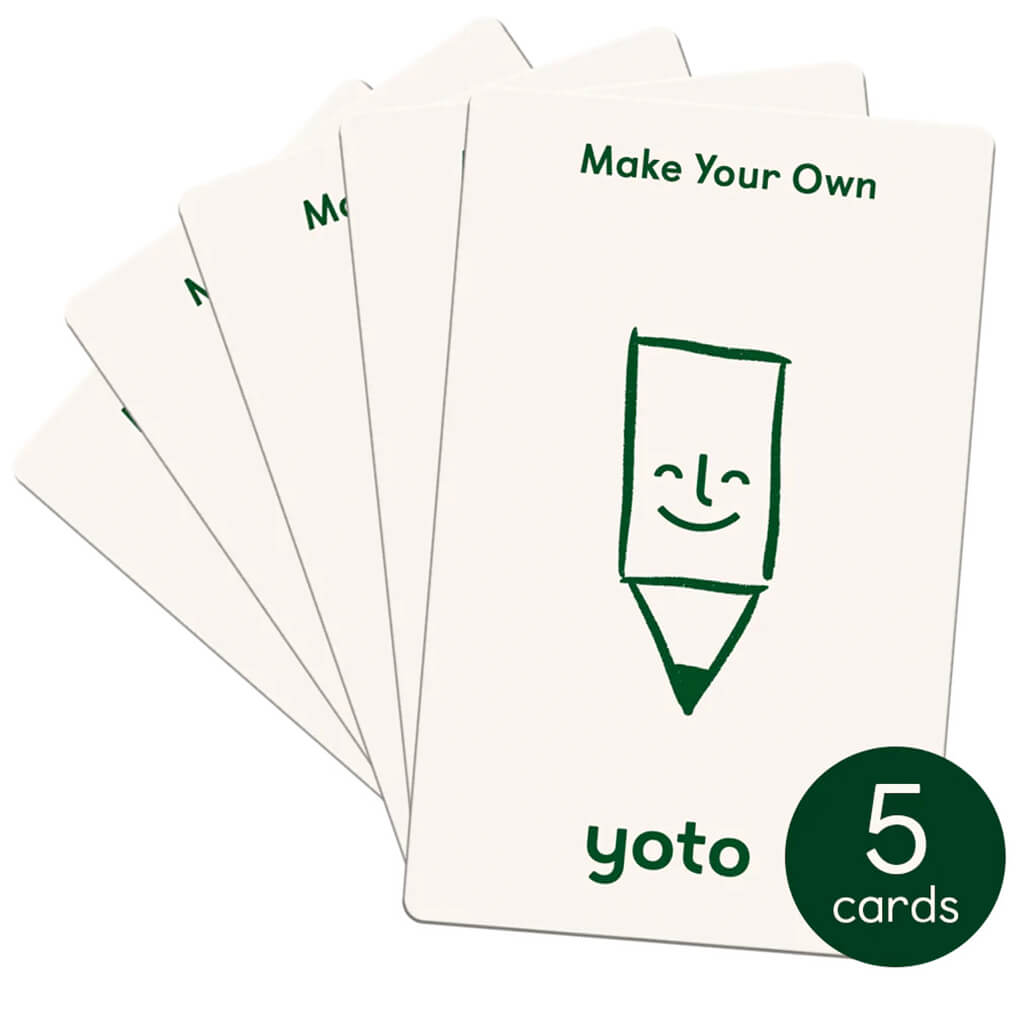 Make Your Own Cards For Yoto Player Mini Yoto Pack Of 5 Steam Make your own cards for yoto player mini yoto pack of 5 steam