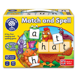 Match and Spell Literacy Game - Steam Rocket