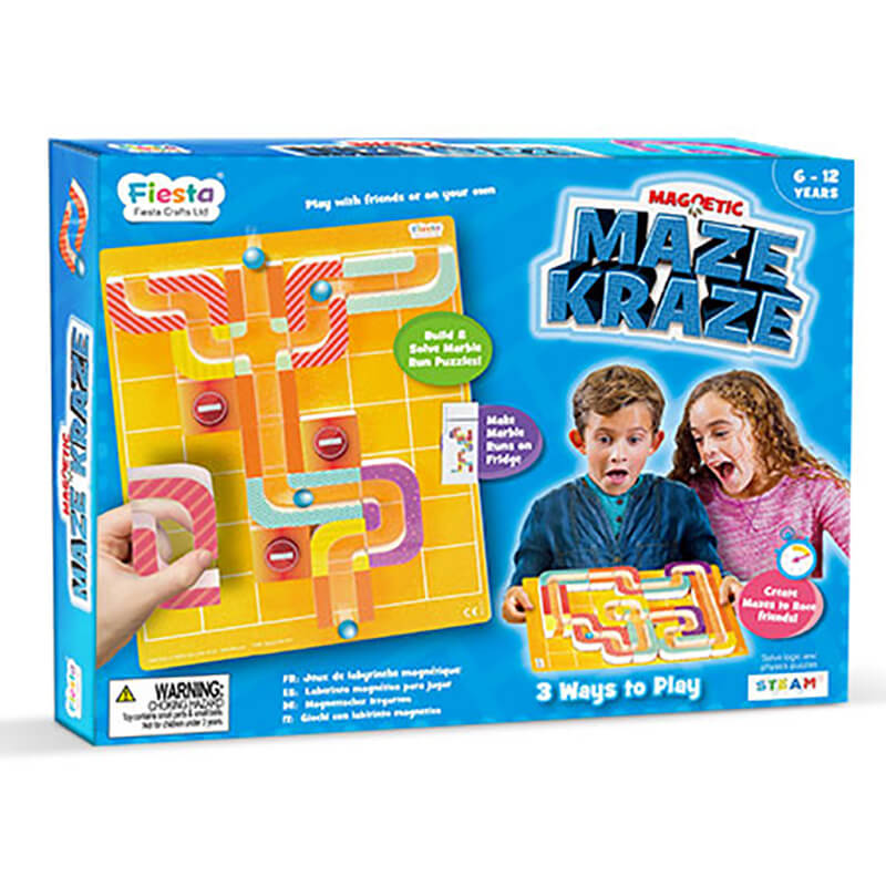 Maze Craze Magnetic Puzzle Game - Steam Rocket