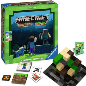 Minecraft: Builders and Biomes Board Game - Ravensburger