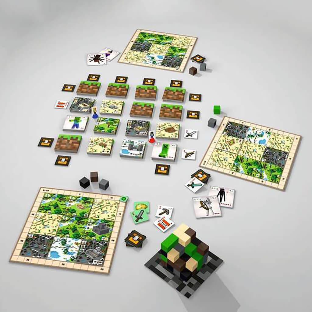 Minecraft: Builders and Biomes Board Game - Ravensburger