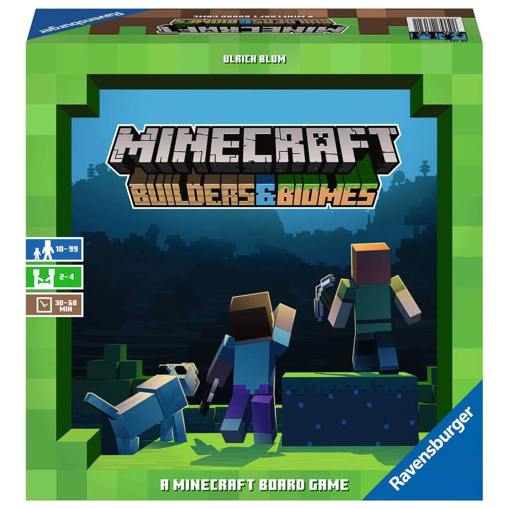 Minecraft: Builders and Biomes Board Game - Ravensburger