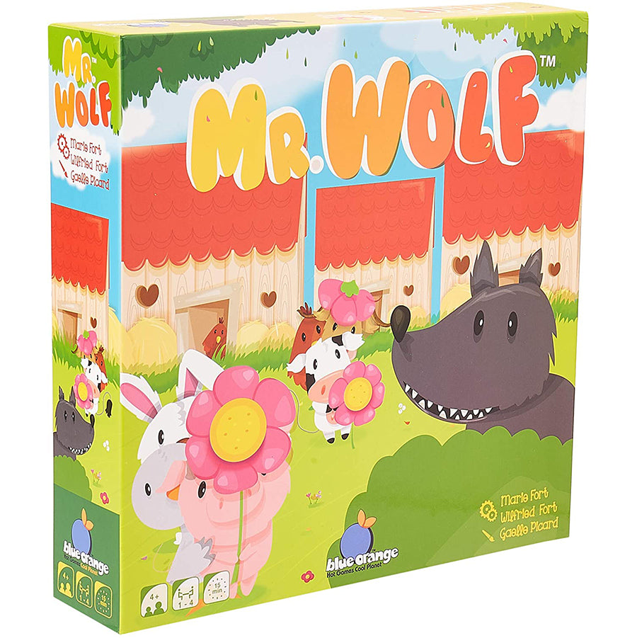 Mr Wolf Cooperative Memory Board Game - Steam Rocket